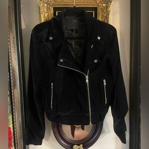 PAIGE Black Leather Jacket